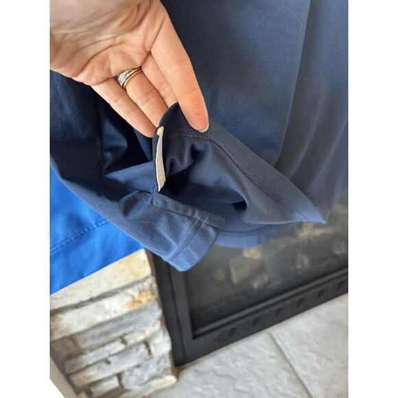 Adidas Golf Jacket Polo Shirt Men L Blue Bundle Golf Club Country Club Athleisur - Picture 11 of 14